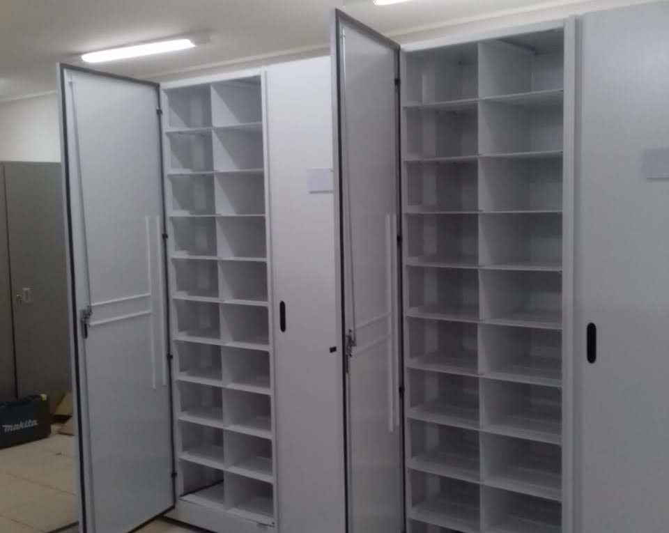 Como o Organizador usou um arquivo deslizante para armazenar um acervo de documentos nada tradicional